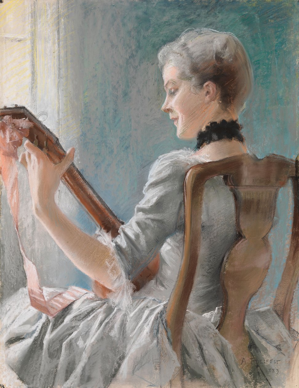 Canción de primavera de Dalin de Albert Edelfelt