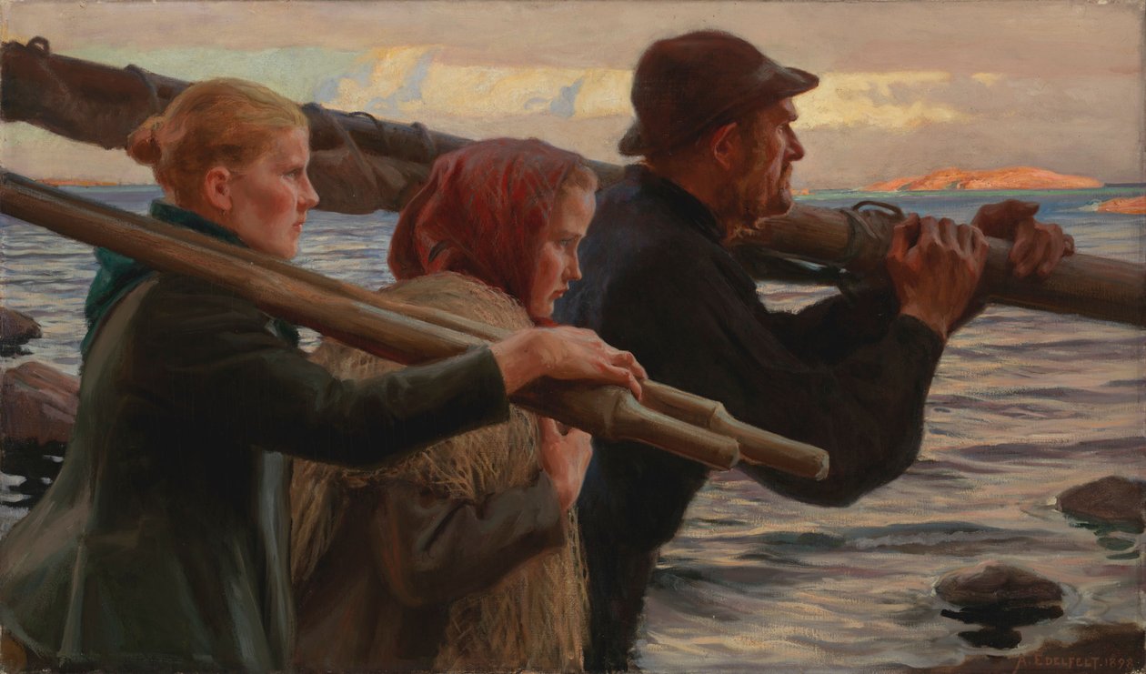 En el archipiélago exterior de Albert Edelfelt