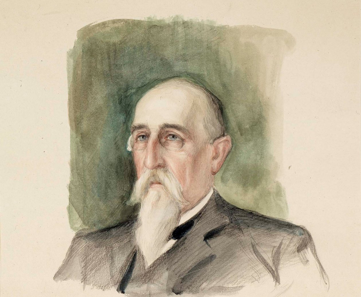 Leo Mechelin, estudio de retrato de Albert Edelfelt