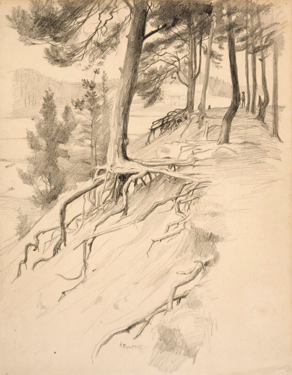 Linnanmäki, Porvoo de Albert Edelfelt