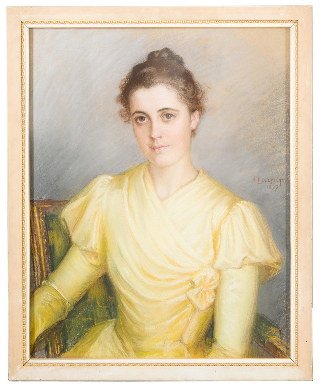 Señora Lamberg, de soltera Kjellberg de Albert Edelfelt