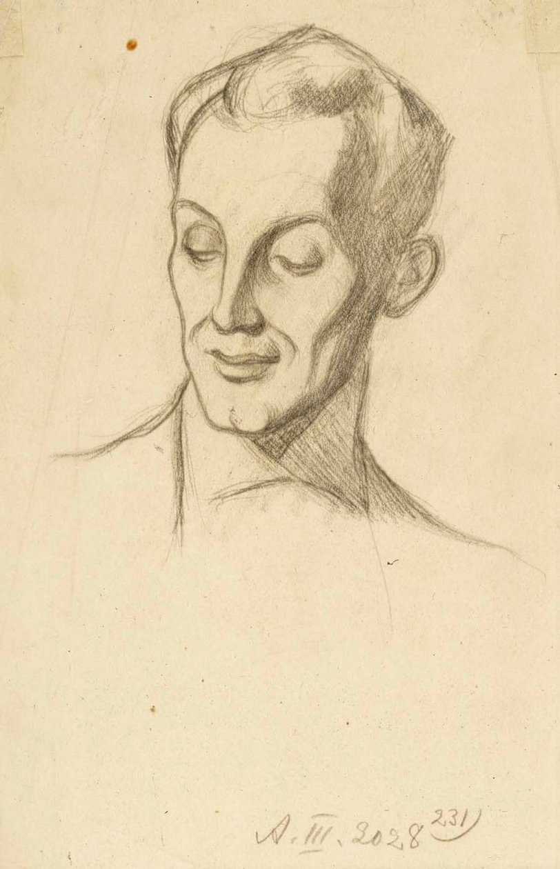 Retrato de Bruno Aspelin de Albert Edelfelt