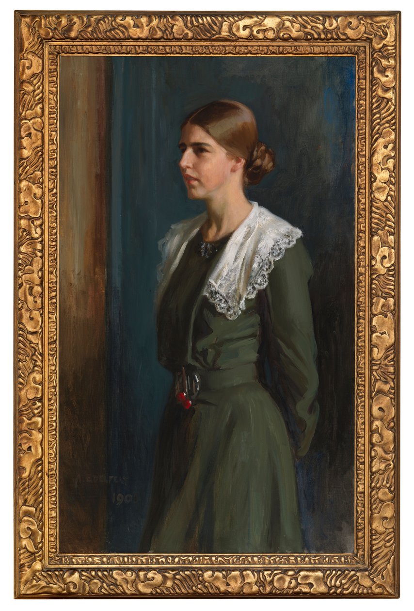 Retrato de la Sra. Michaela Pooley (de soltera Krohn) de Albert Edelfelt