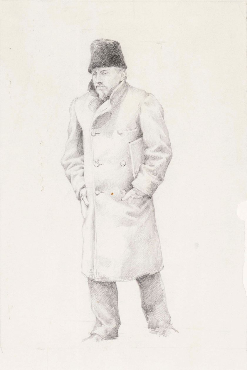 Retrato de un hombre de Albert Edelfelt