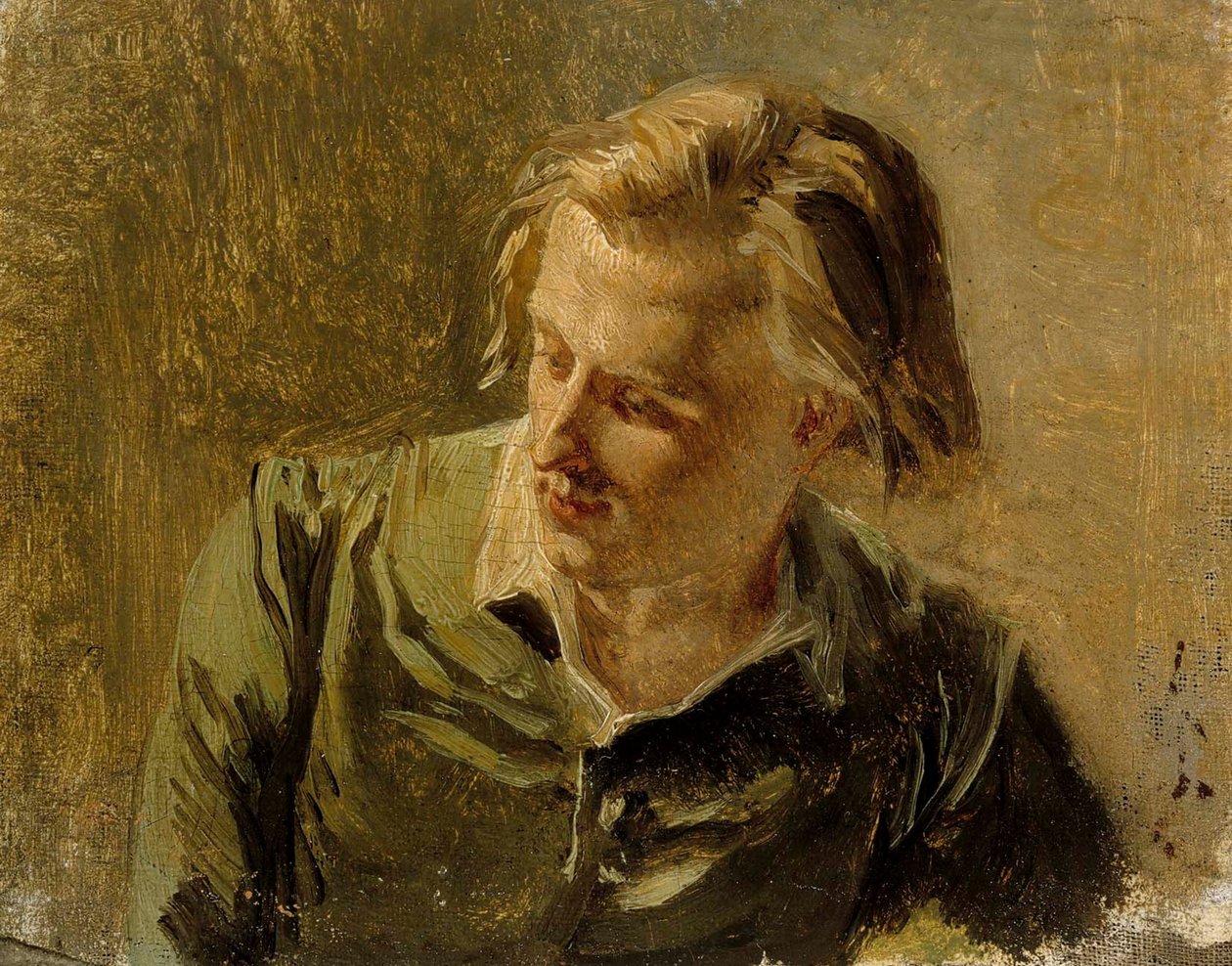 Retrato de un joven de Albert Edelfelt