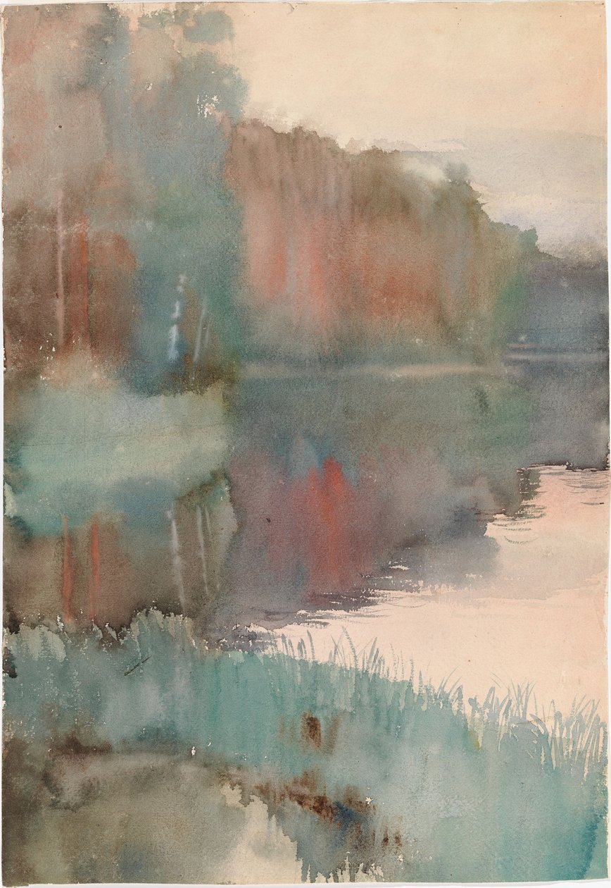 La costa de Haikko en otoño de Albert Edelfelt