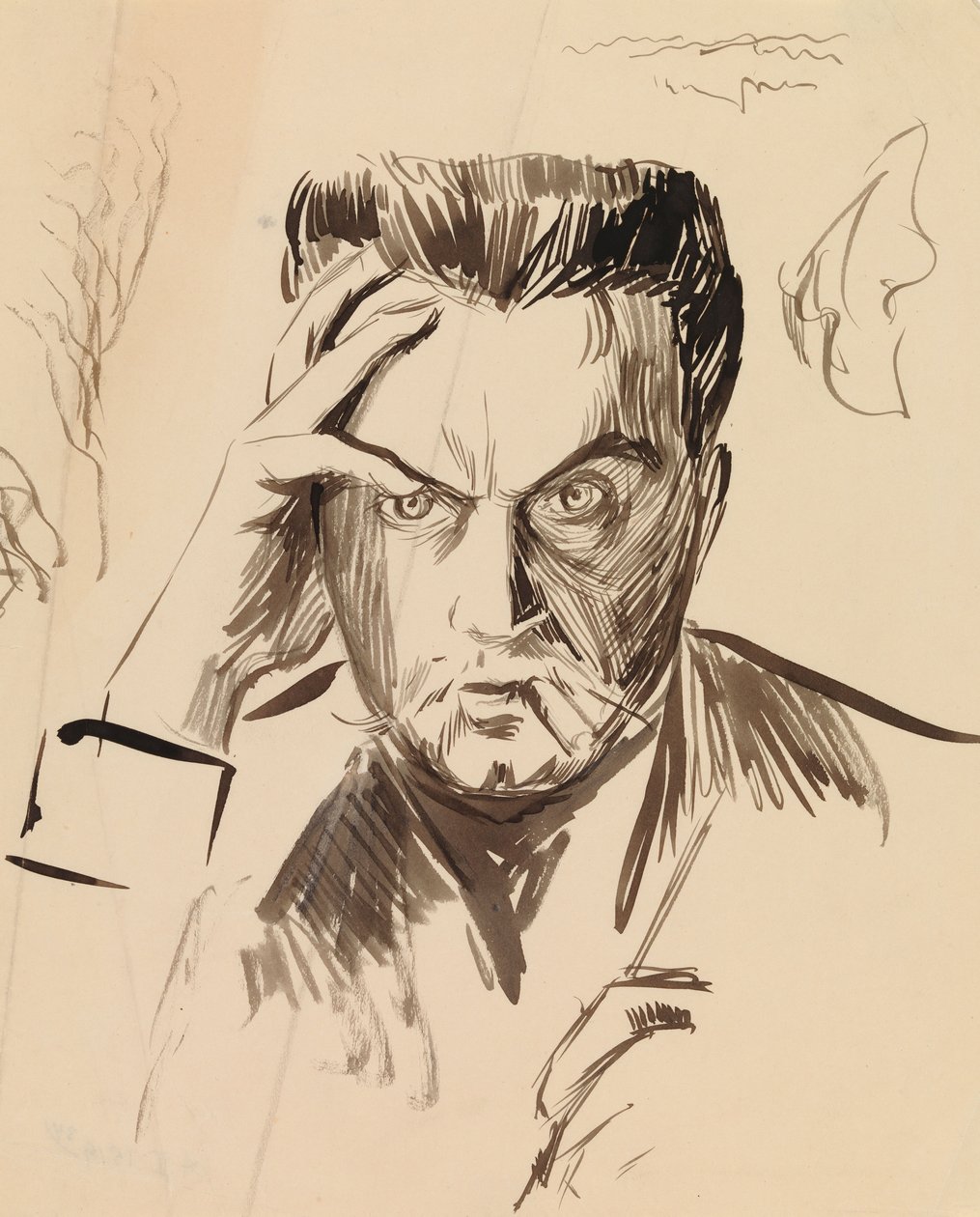 Autorretrato de Albert Edelfelt
