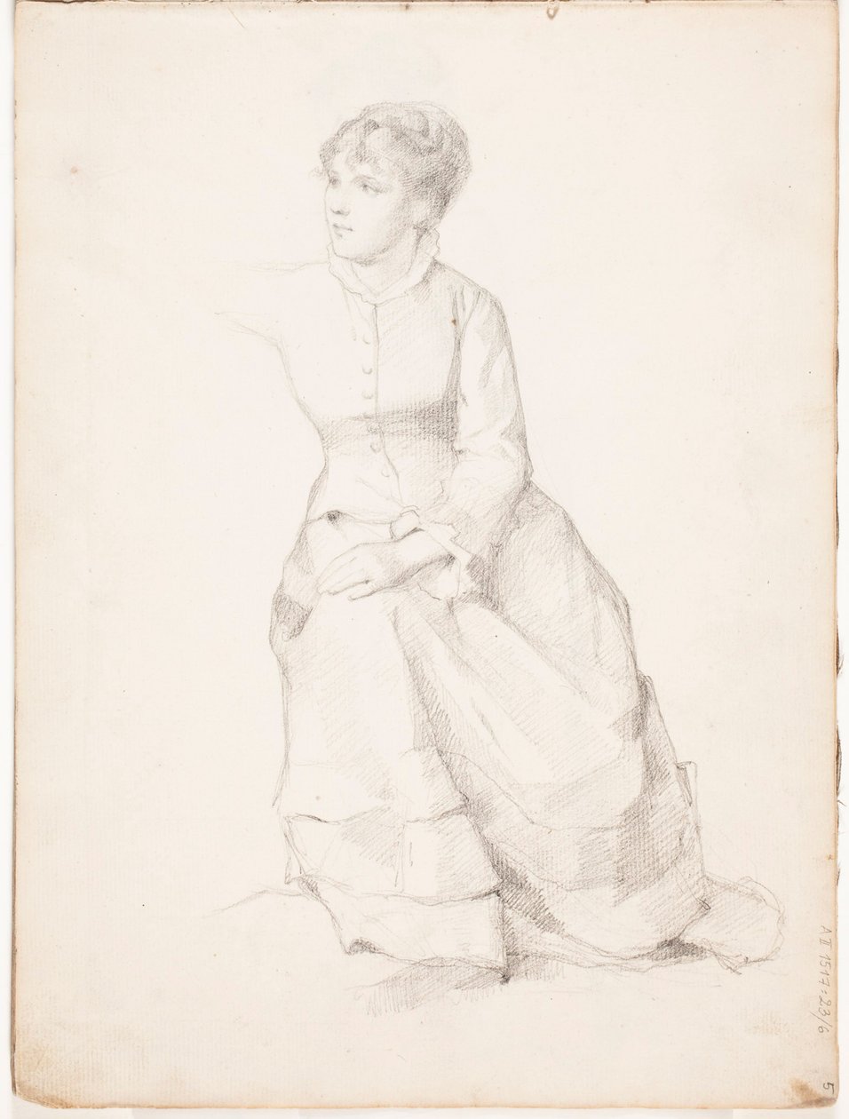 Mujer sentada de Albert Edelfelt