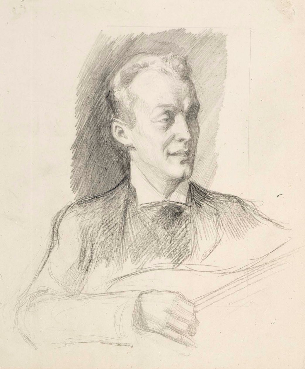 El artista Bruno Aspelin de Albert Edelfelt
