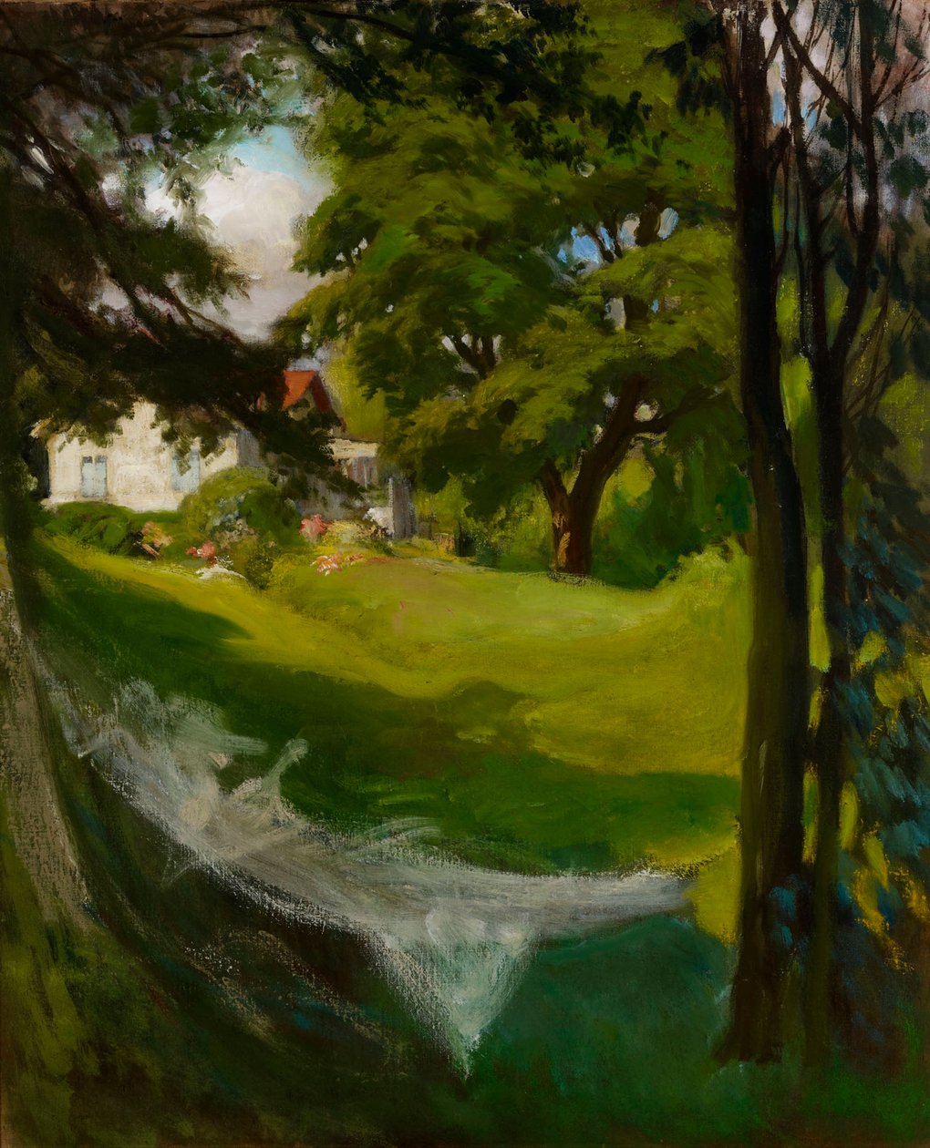 La villa de verano del artista en Haikko de Albert Edelfelt