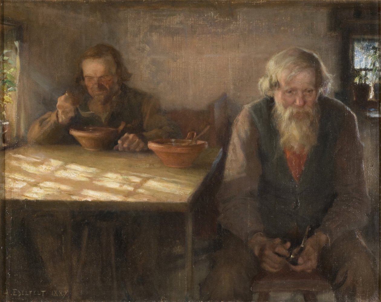 El día de descanso de Albert Edelfelt