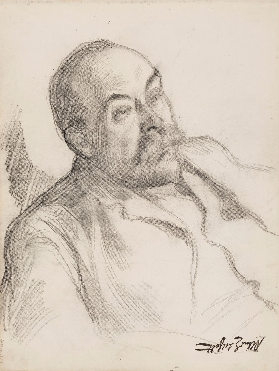 Retrato masculino de Albert Edelfelt