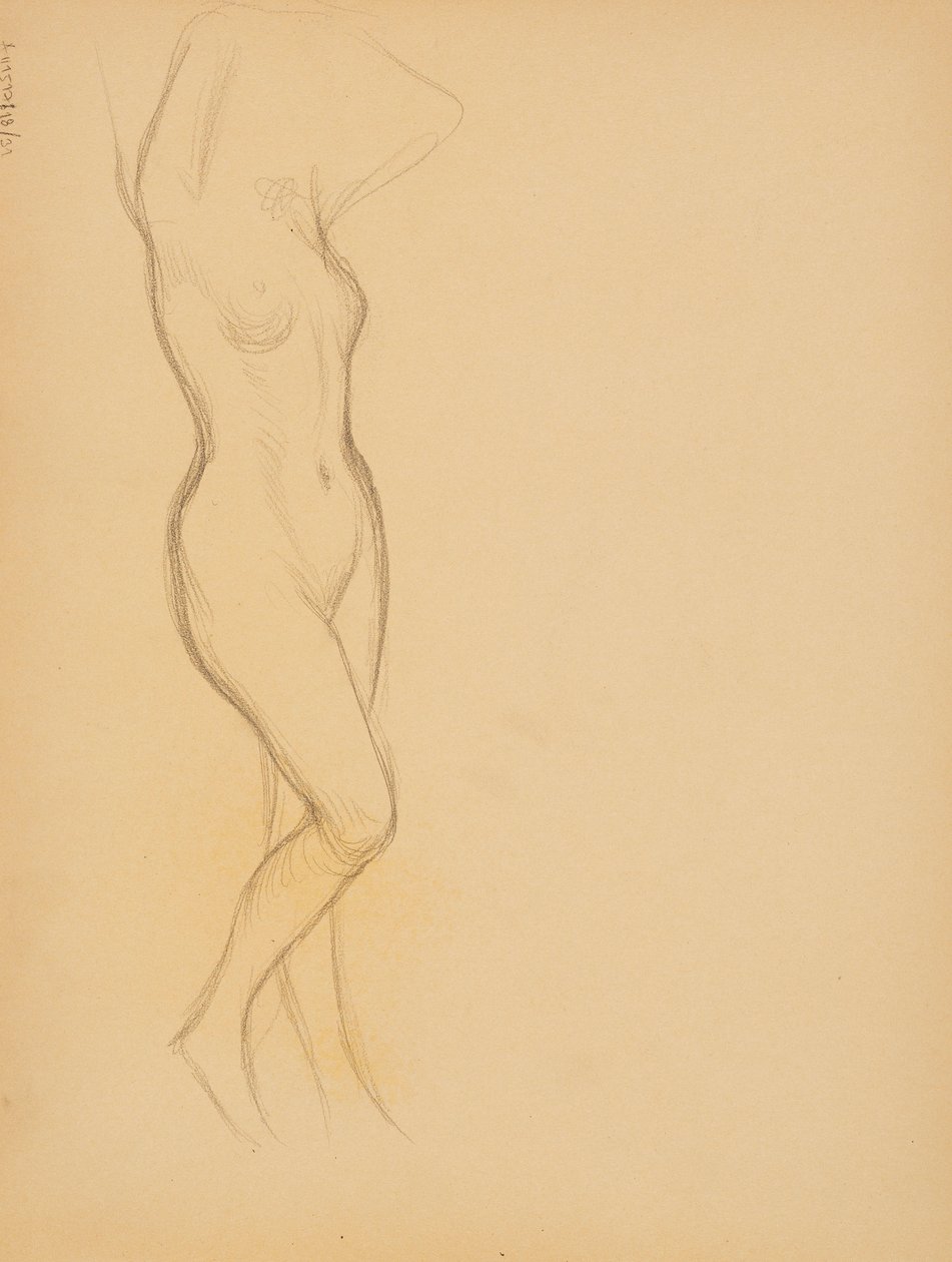 Desnudo de Albert Edelfelt