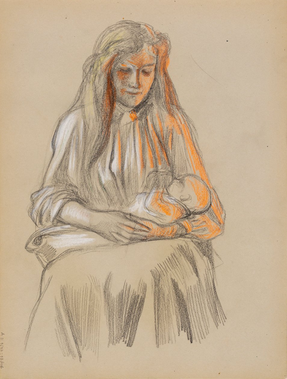 Madre e hijo de Albert Edelfelt