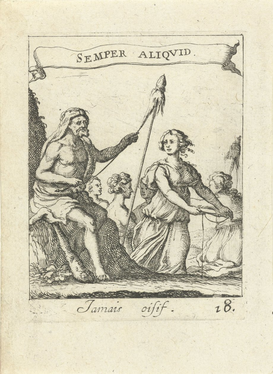 Hércules giratorio Emblemas de amor moralizantes (título de la serie) Devises et emblesmes d