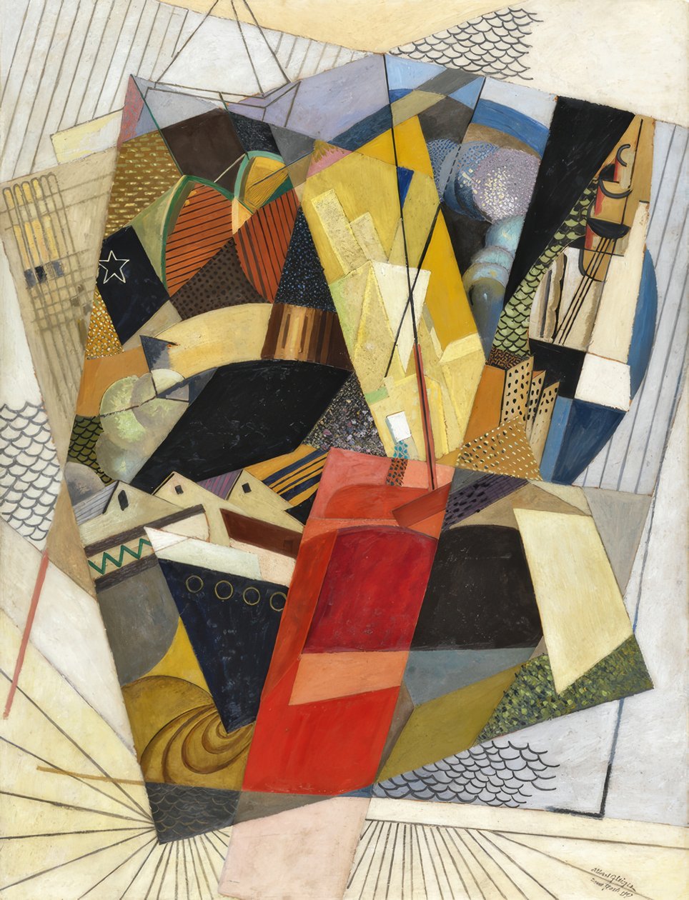 En el puerto de Albert Gleizes