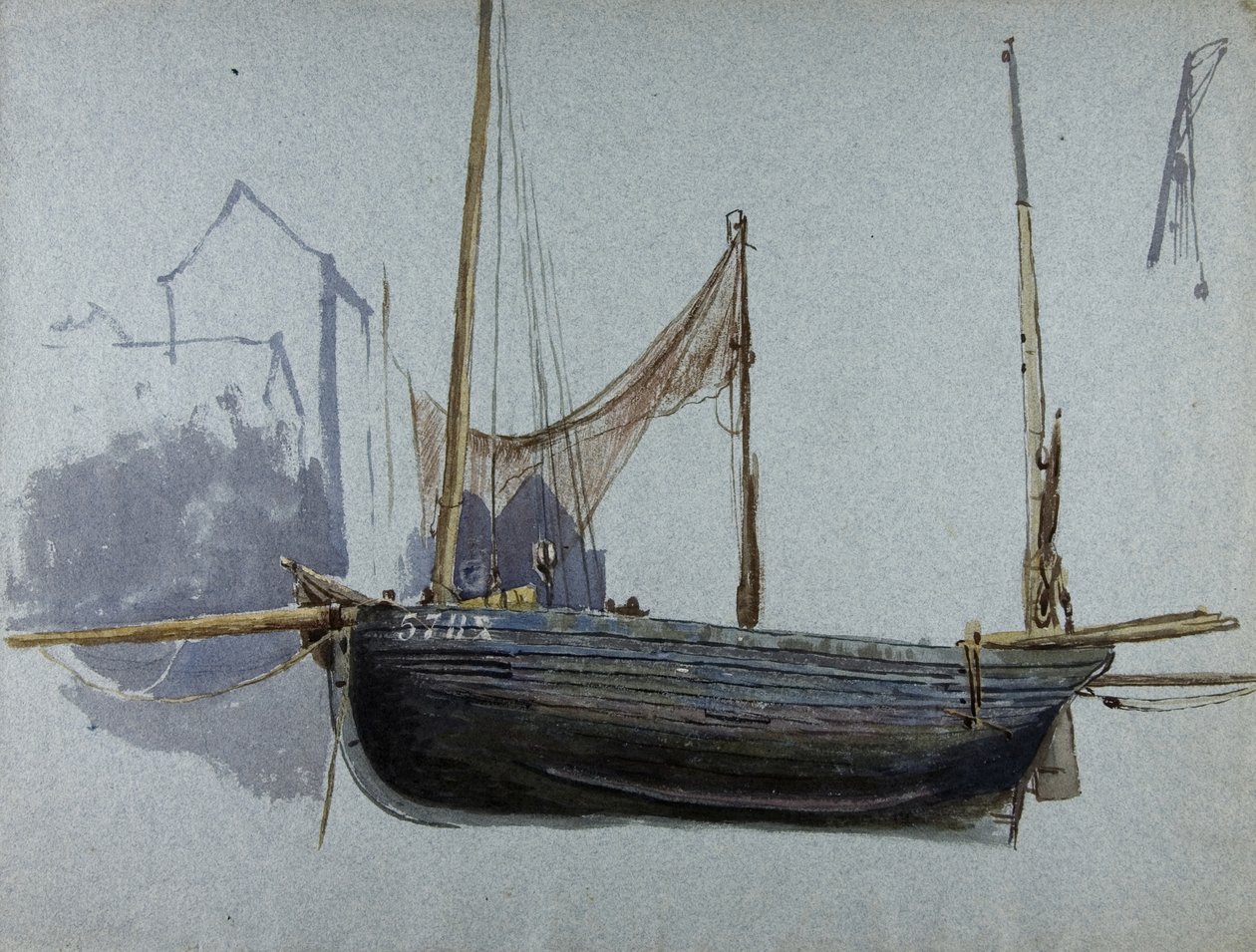 Barco de pesca 57BX de Albert Goodwin
