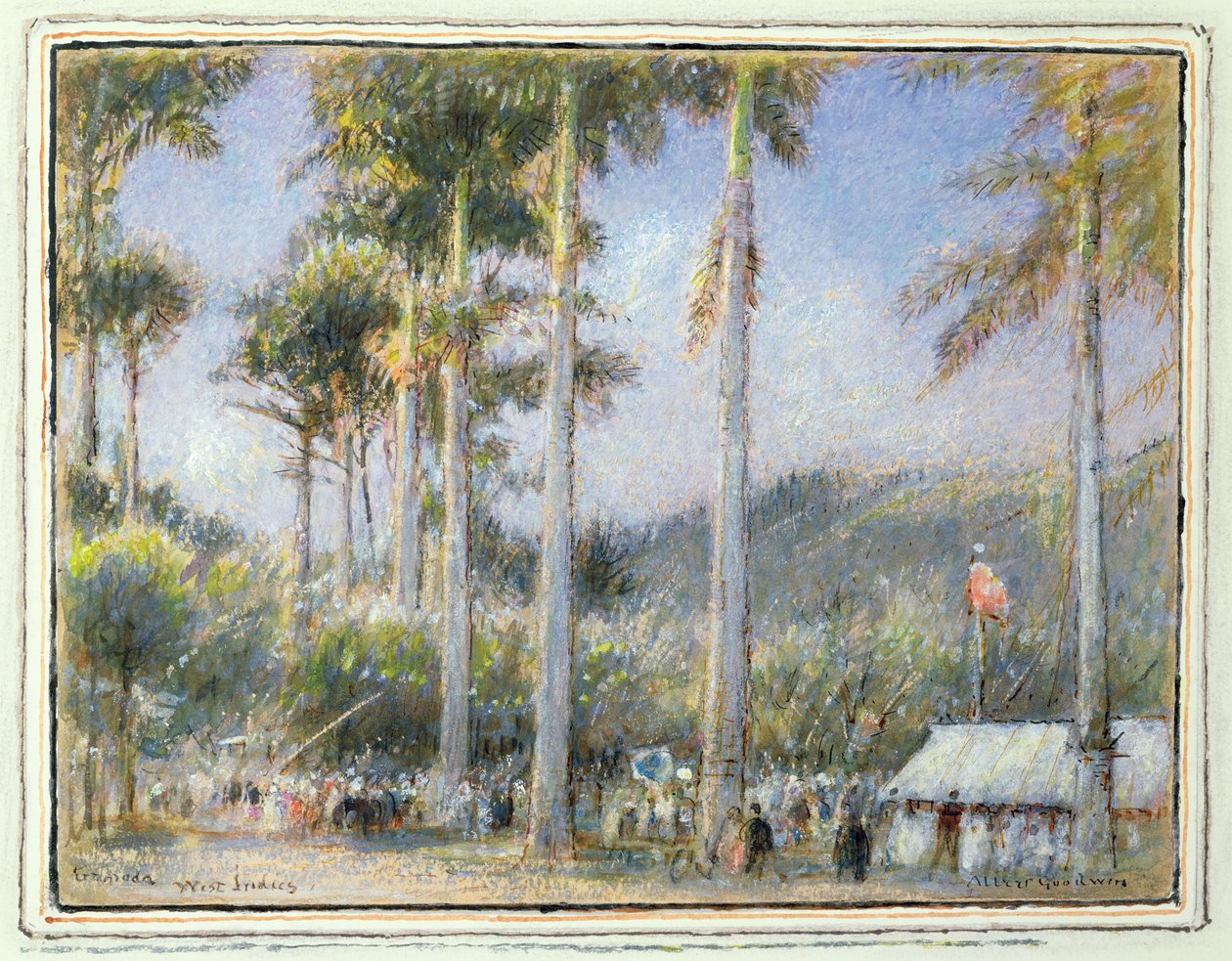 Granada, Indias Occidentales de Albert Goodwin