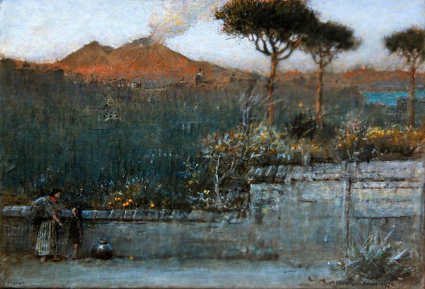 Vesubio de Albert Goodwin