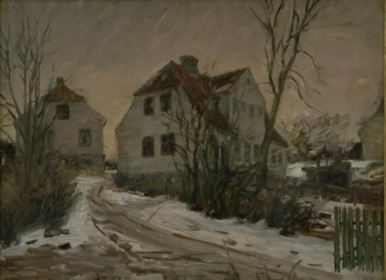 Día de Invierno en Lyngby de Albert Gottschalk