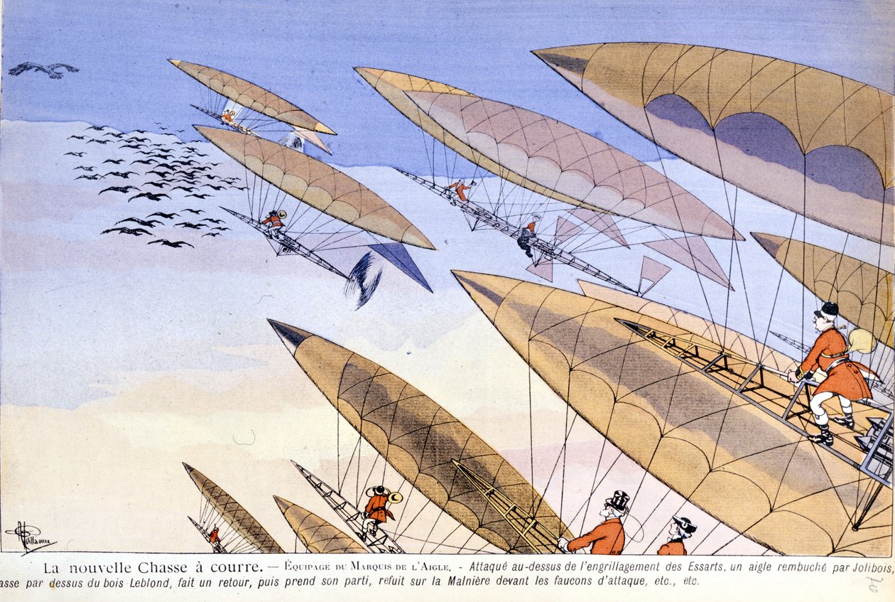 Caricatura de Albert Guillaume (1873-1942) en "L