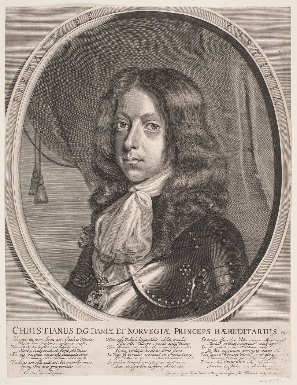 Christian V como príncipe heredero de Albert Haelwegh