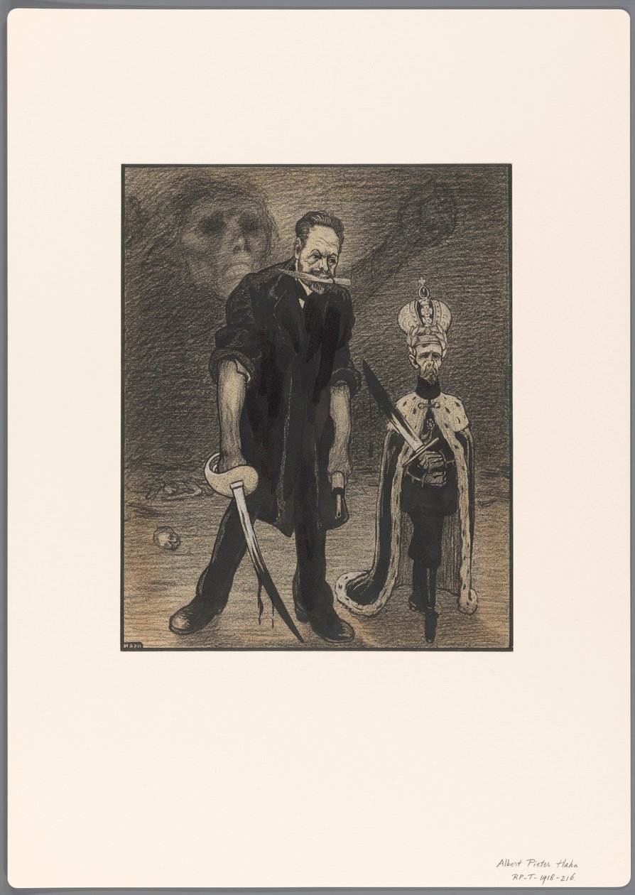Proyecto de caricatura política: la Revolución Rusa de Albert Hahn (I)