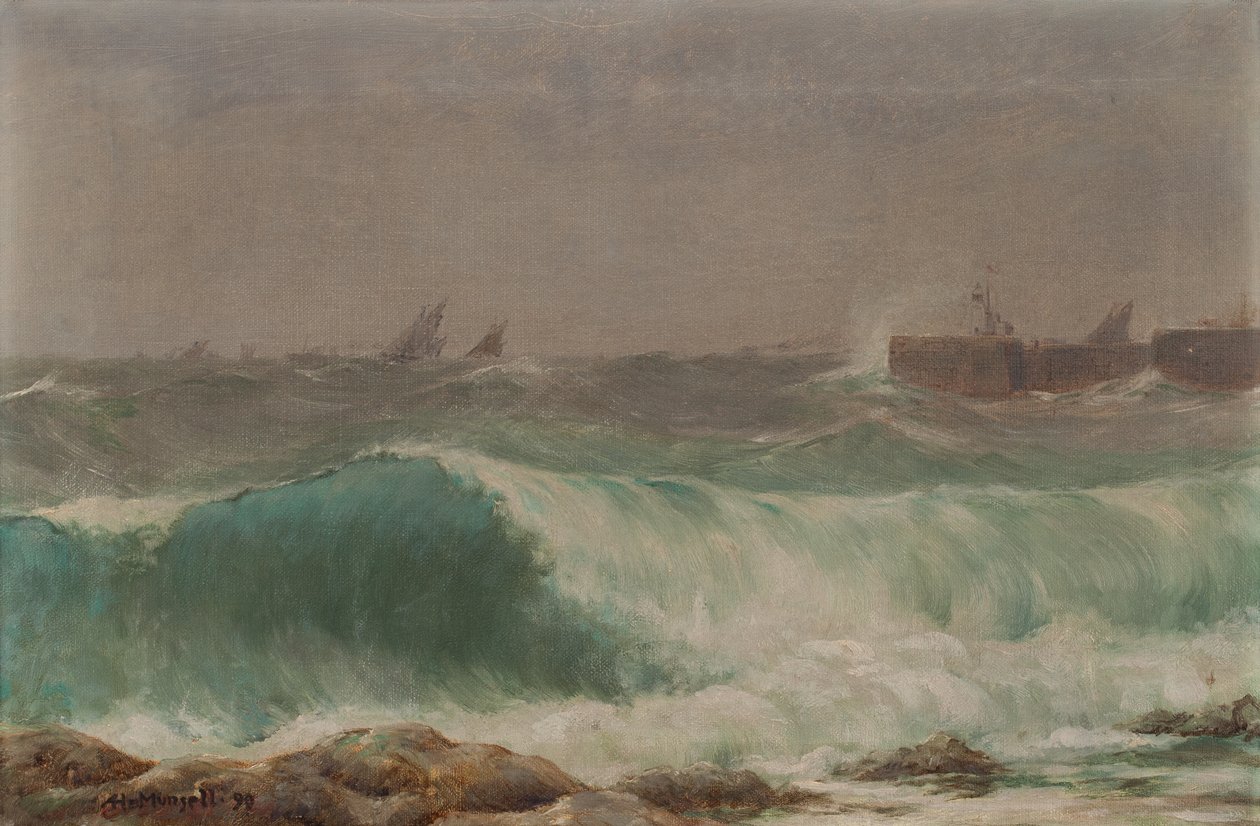Paisaje marino de Albert Henry Munsell