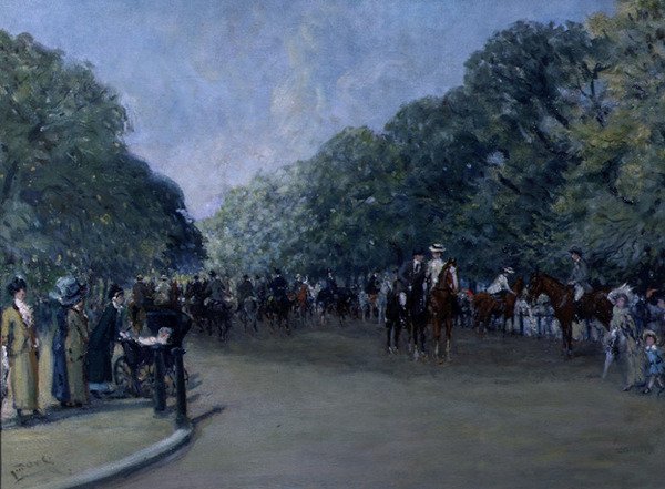 Rotten Row, Hyde Park de Albert Jnr. Ludovici