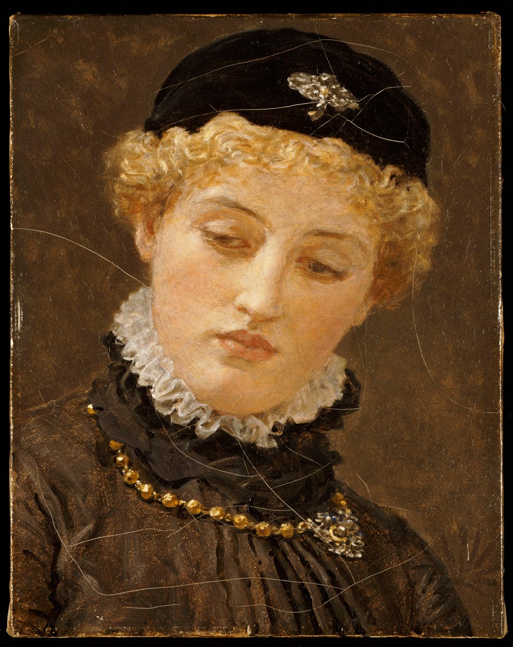 Ellen Terry como Portia en "El Mercader de Venecia", c.1885 de Albert Joseph Moore