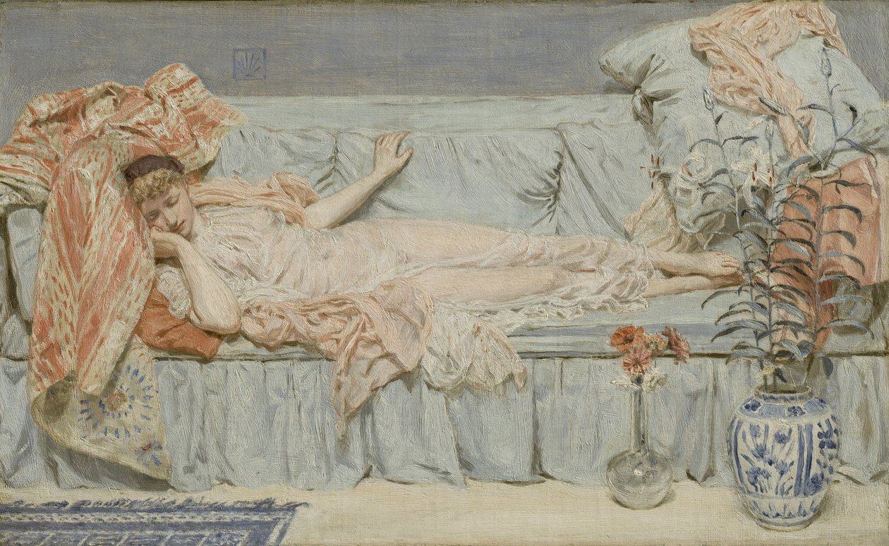 Lirios, 1866 de Albert Joseph Moore