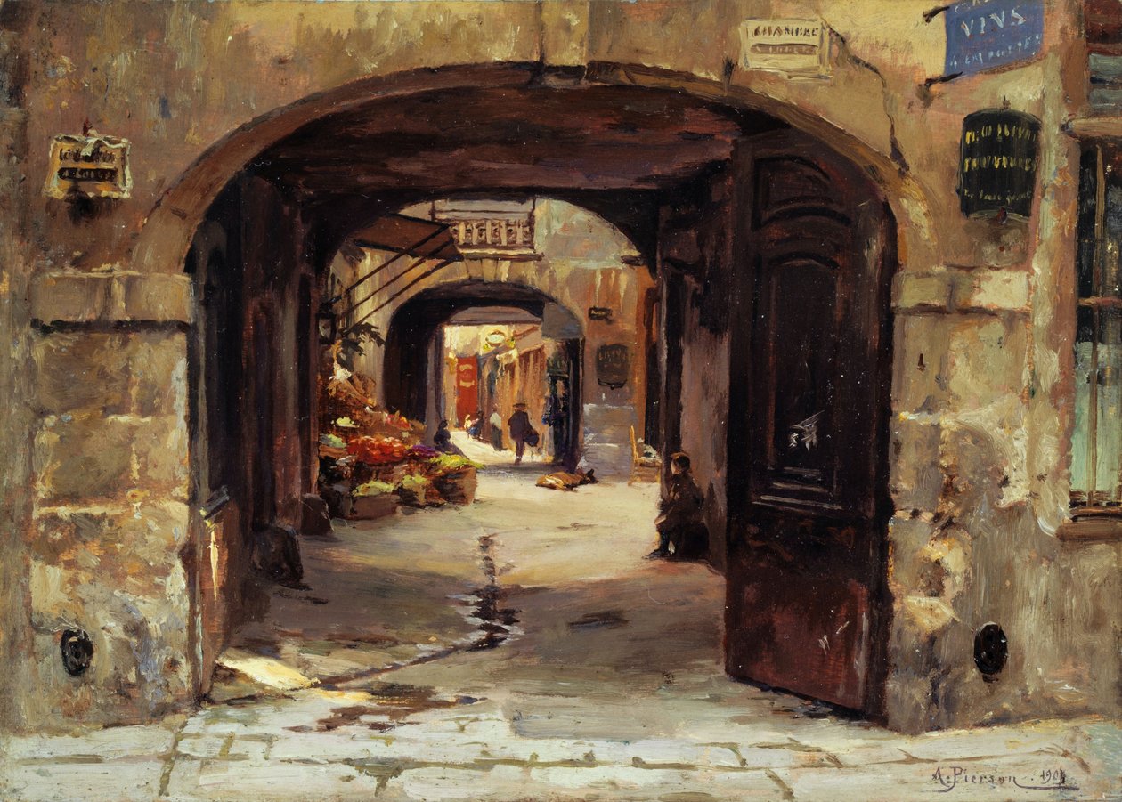El paso de los cantos de Albert Leopold Pierson