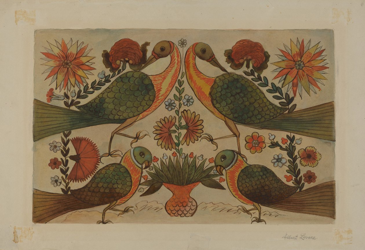 Diseño de acuarela de Albert Levone