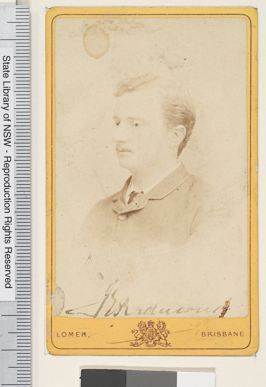 John Edward Redmond, nacionalista irlandés, c. noviembre 1883 de Albert Lomer