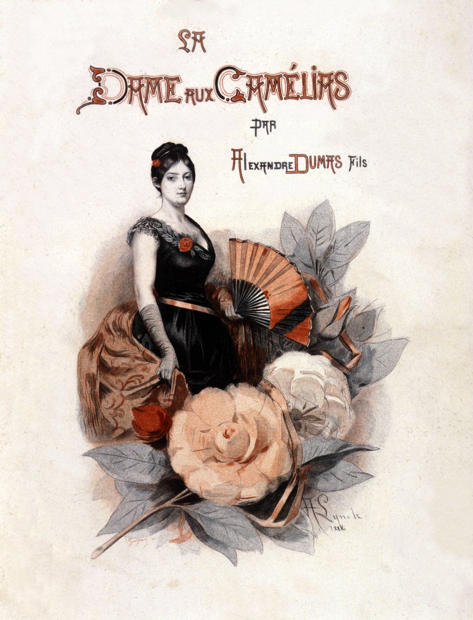 La dama de las camelias - Alexandre Dumas Jr. Ilustración de Albert Lynch de Albert Lynch