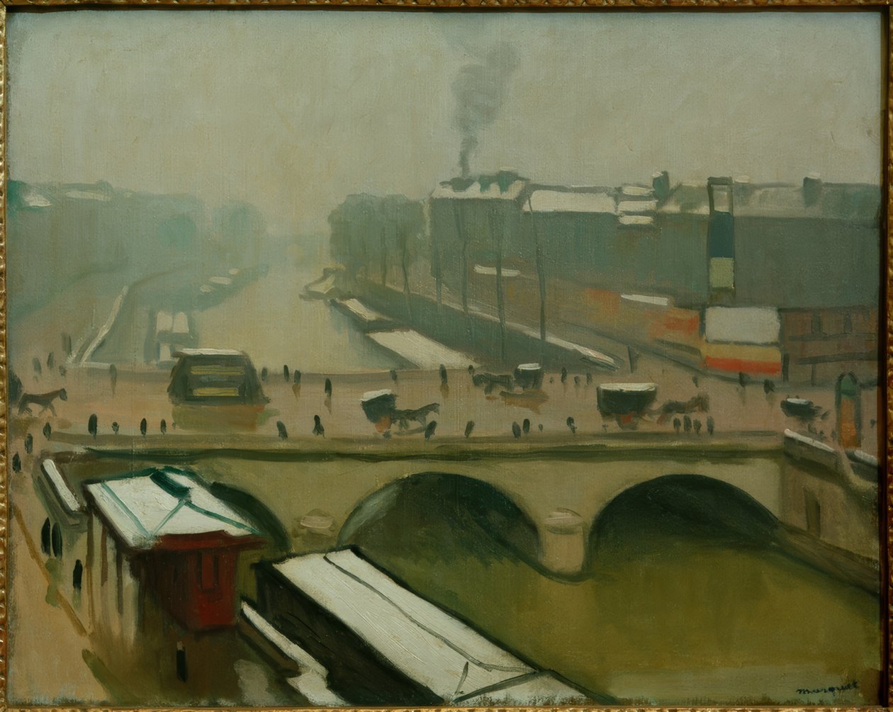 Vista del Pont St. Michel en París de Albert Marquet