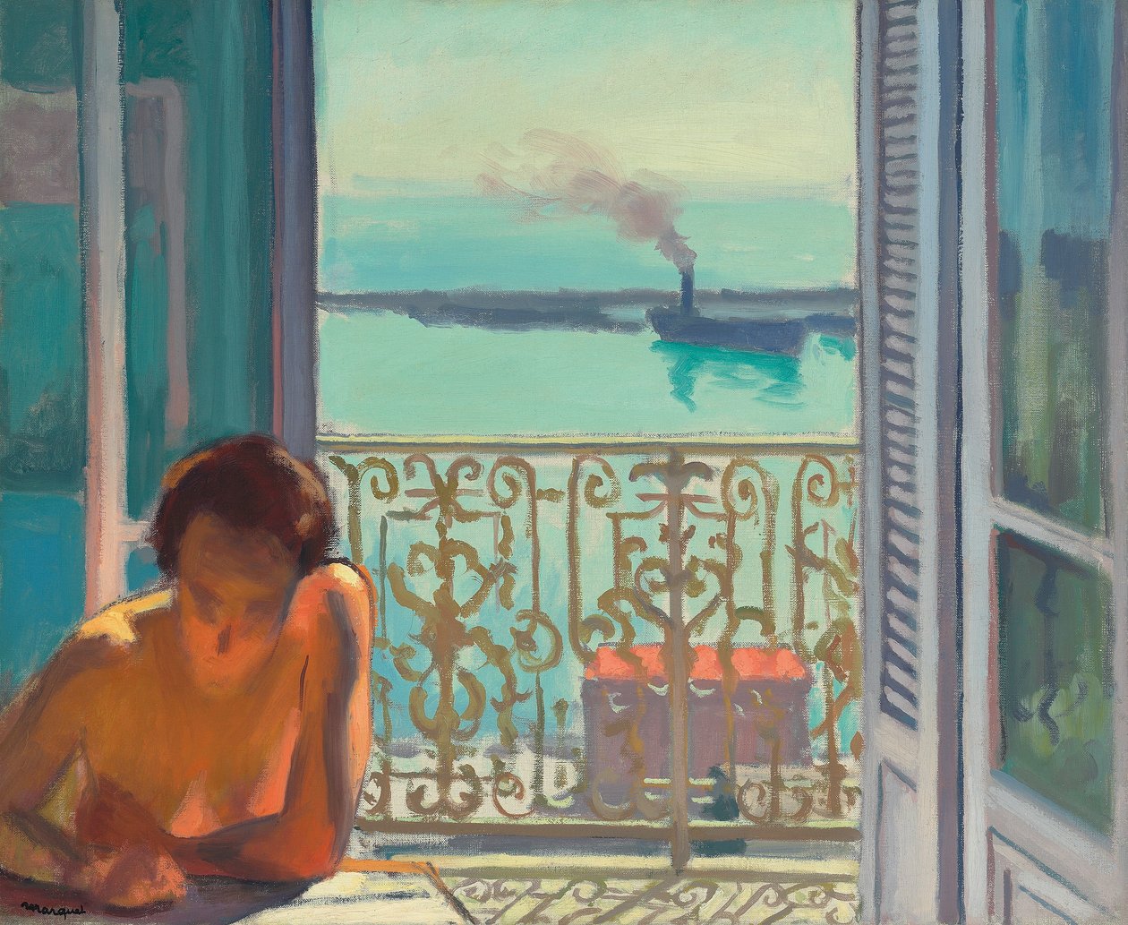 Luz de fondo, Argel de Albert Marquet