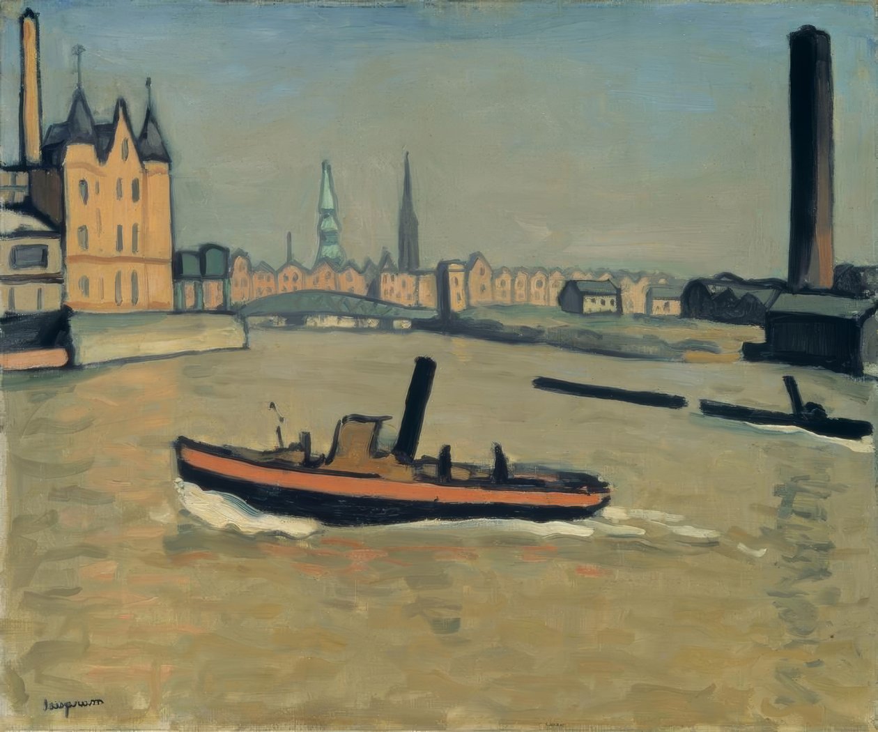 El Puerto de Hamburgo de Albert Marquet