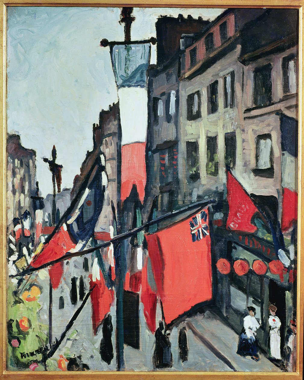 14 de julio en Le Havre de Albert Marquet