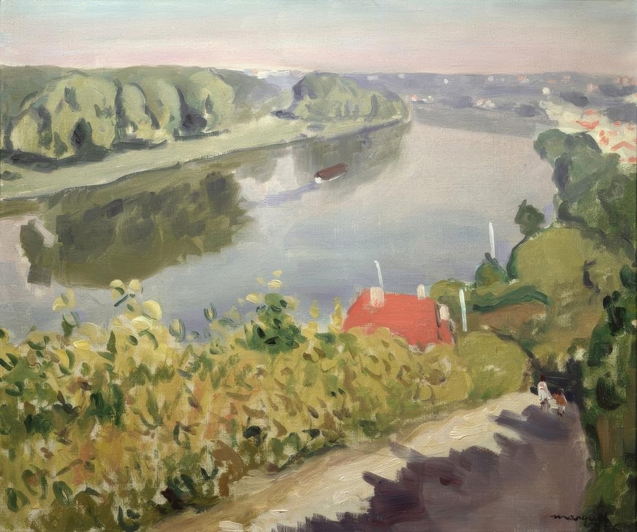 La Petite Frette o El Sena en Herblay de Albert Marquet