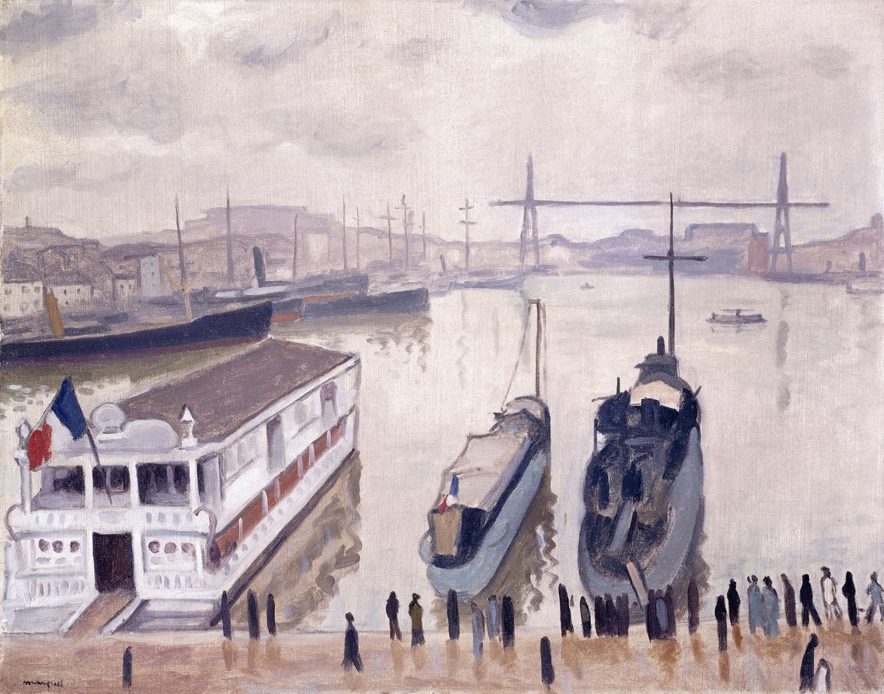 Le Cercle Nautique, Marsella de Albert Marquet