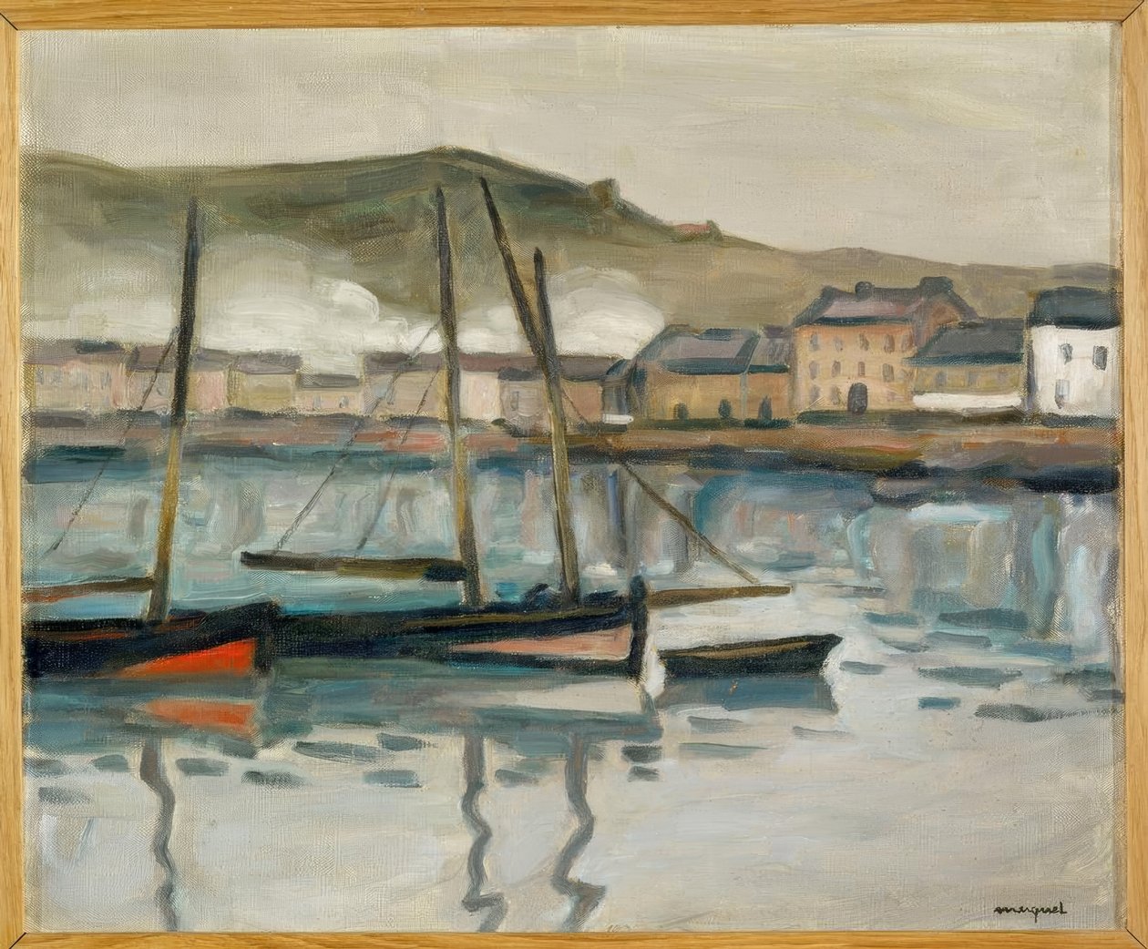 El puerto de Fécamp de Albert Marquet