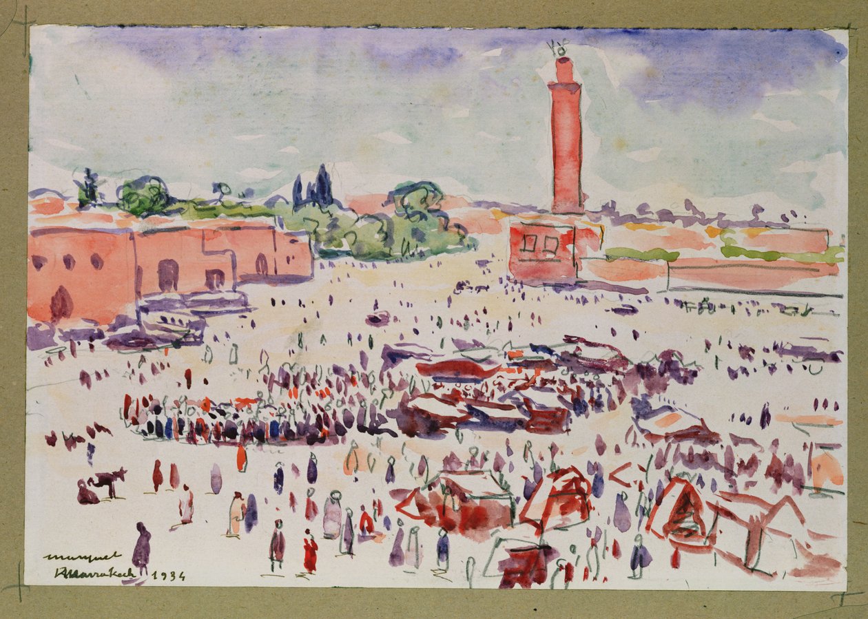 Marrakech de Albert Marquet