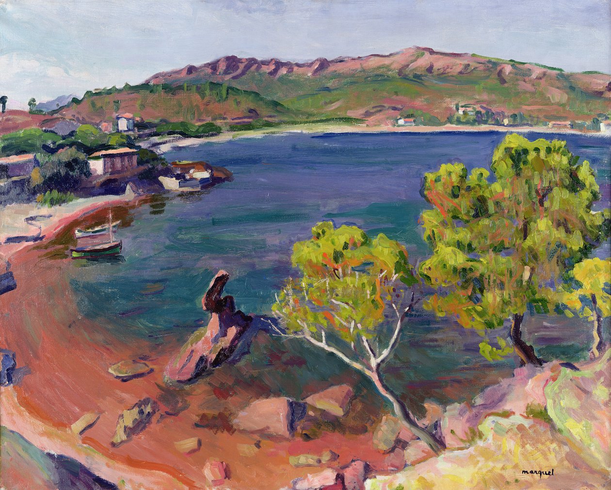 Paisaje Midi (óleo sobre lienzo) de Albert Marquet