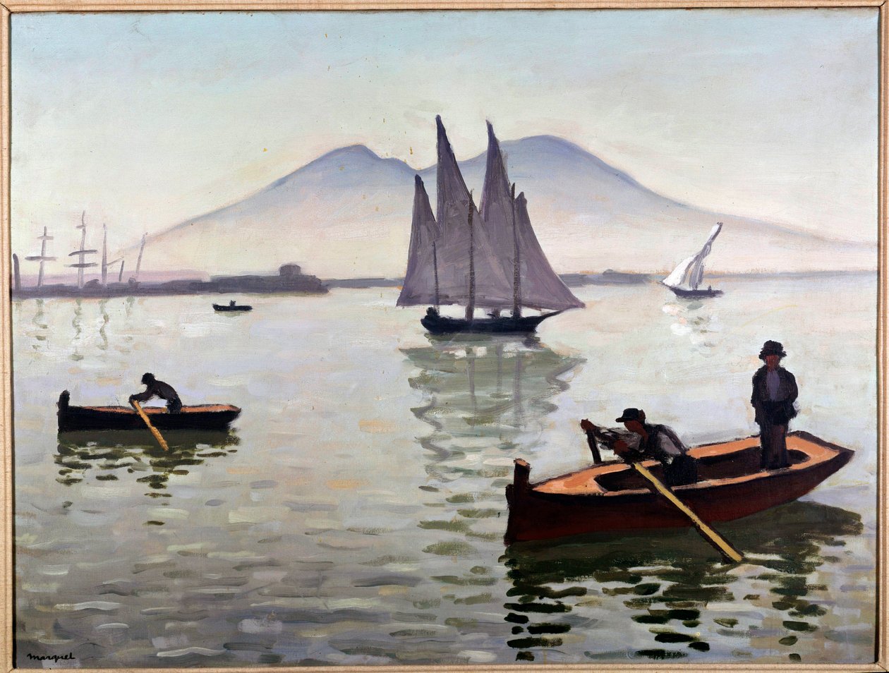 Nápoles, el velero de Albert Marquet