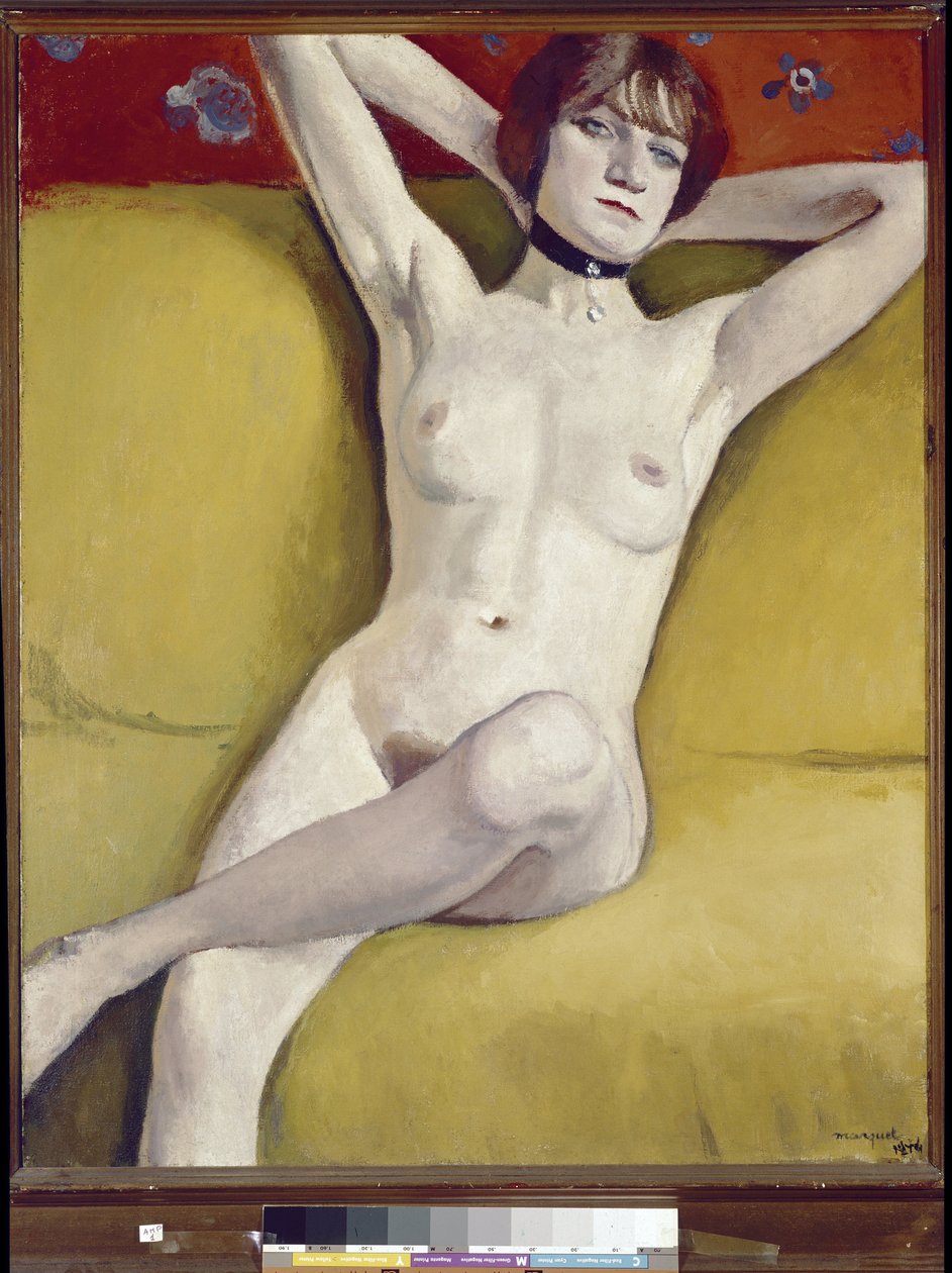 Desnudo en el sofá de Albert Marquet