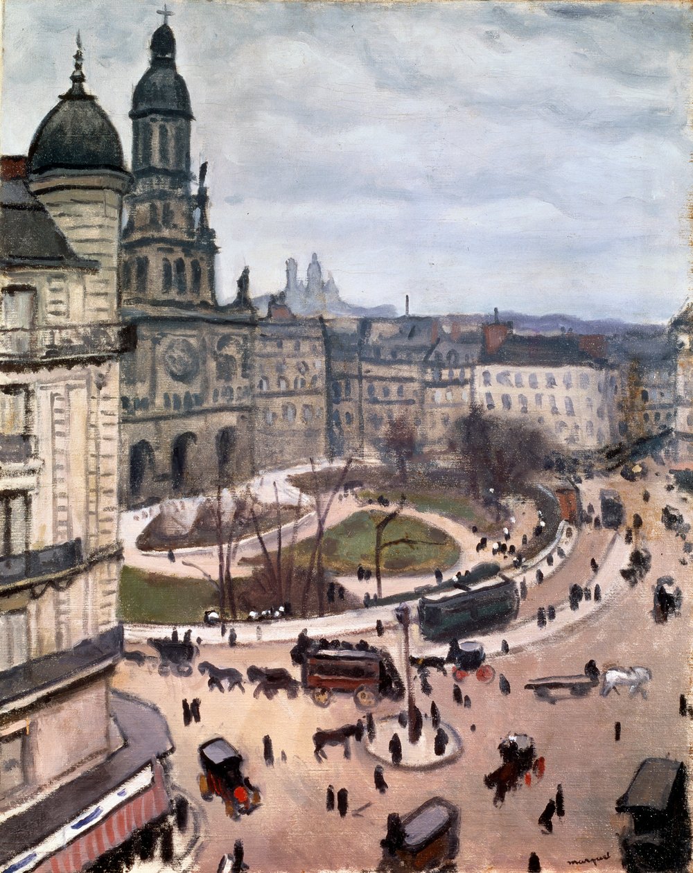 Place de la Trinité en París, 1911 de Albert Marquet