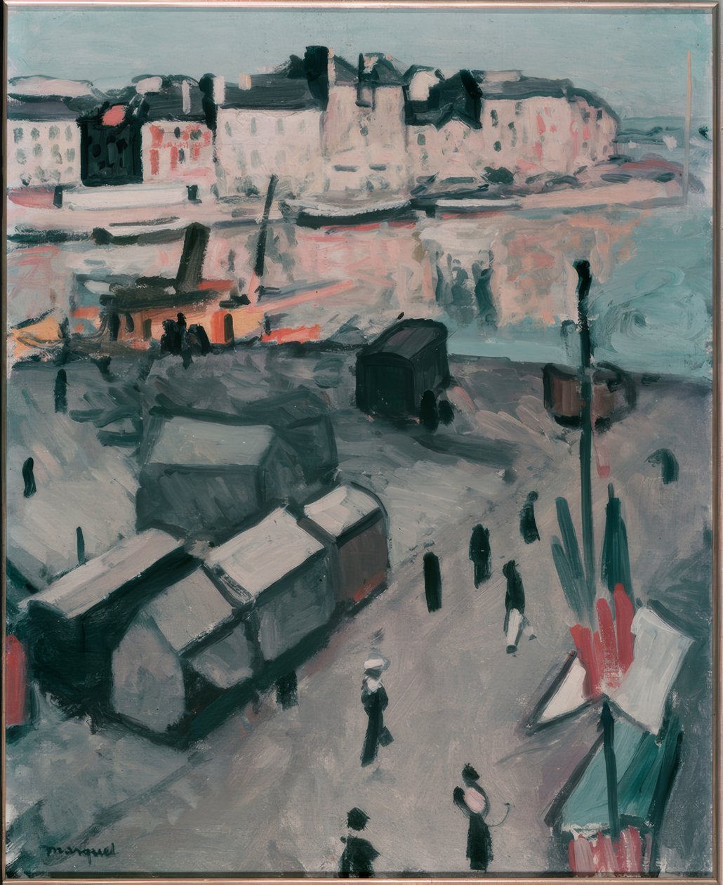 Puerto de Le Havre de Albert Marquet