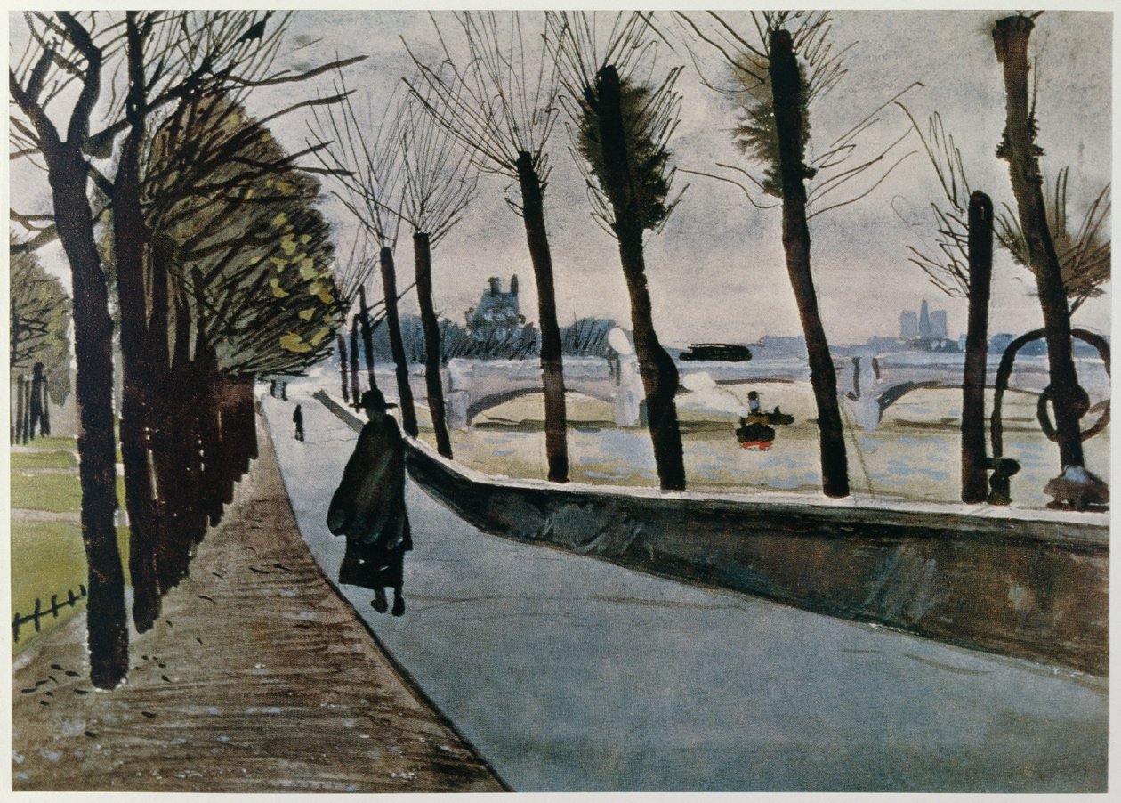 Muelle del Louvre, París de Albert Marquet