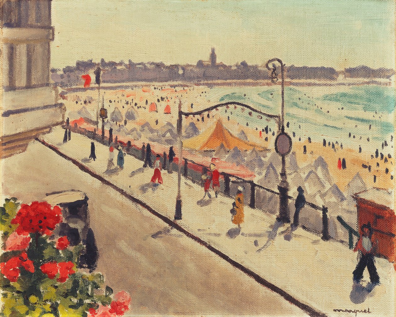 Paseo marítimo, Las Arenas de Olonne; Bord de mer, Les Sables d